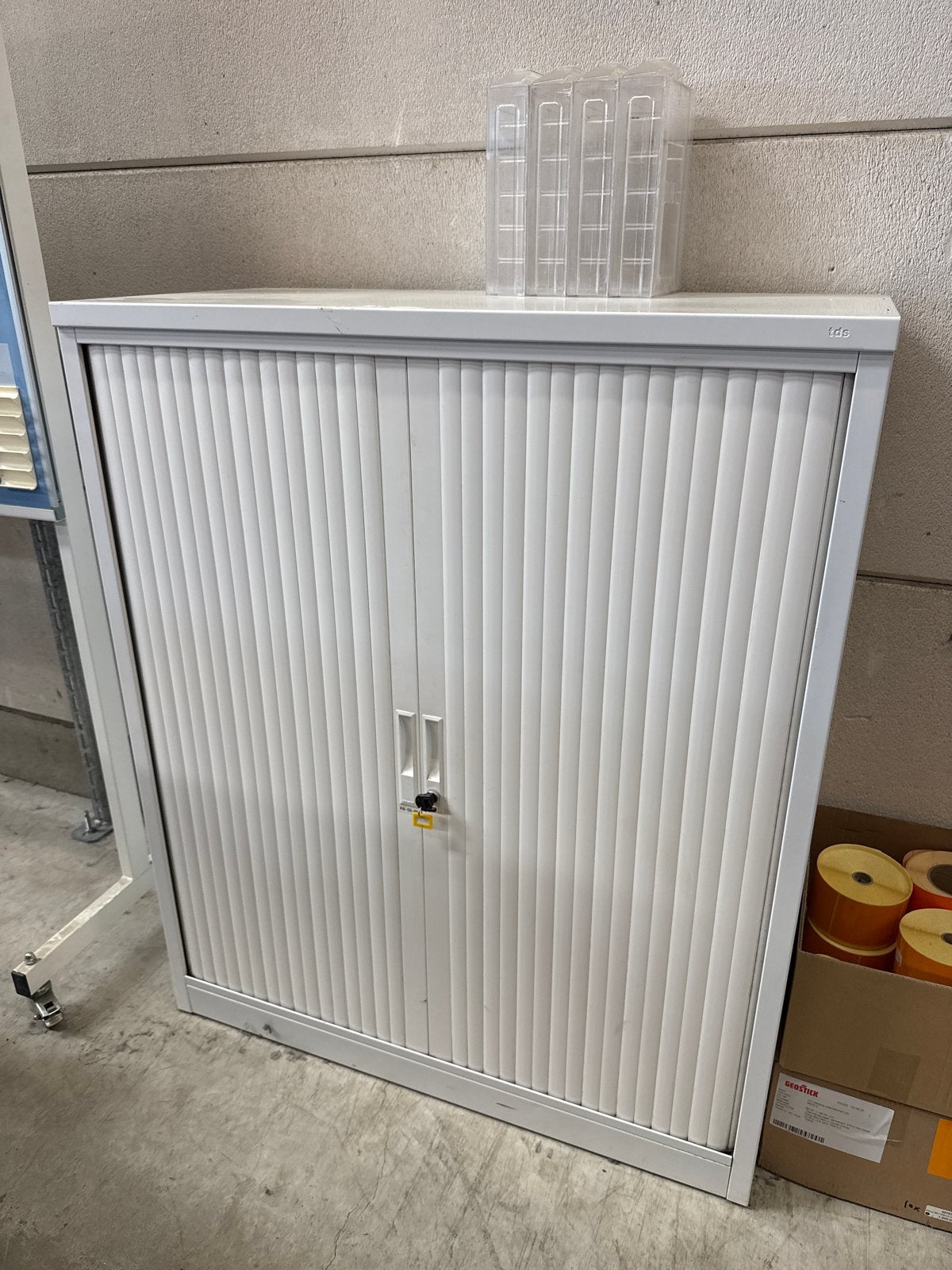 Archiefkast met roldeur - 120x100x47 cm, Ophalen of Verzenden, Gebruikt