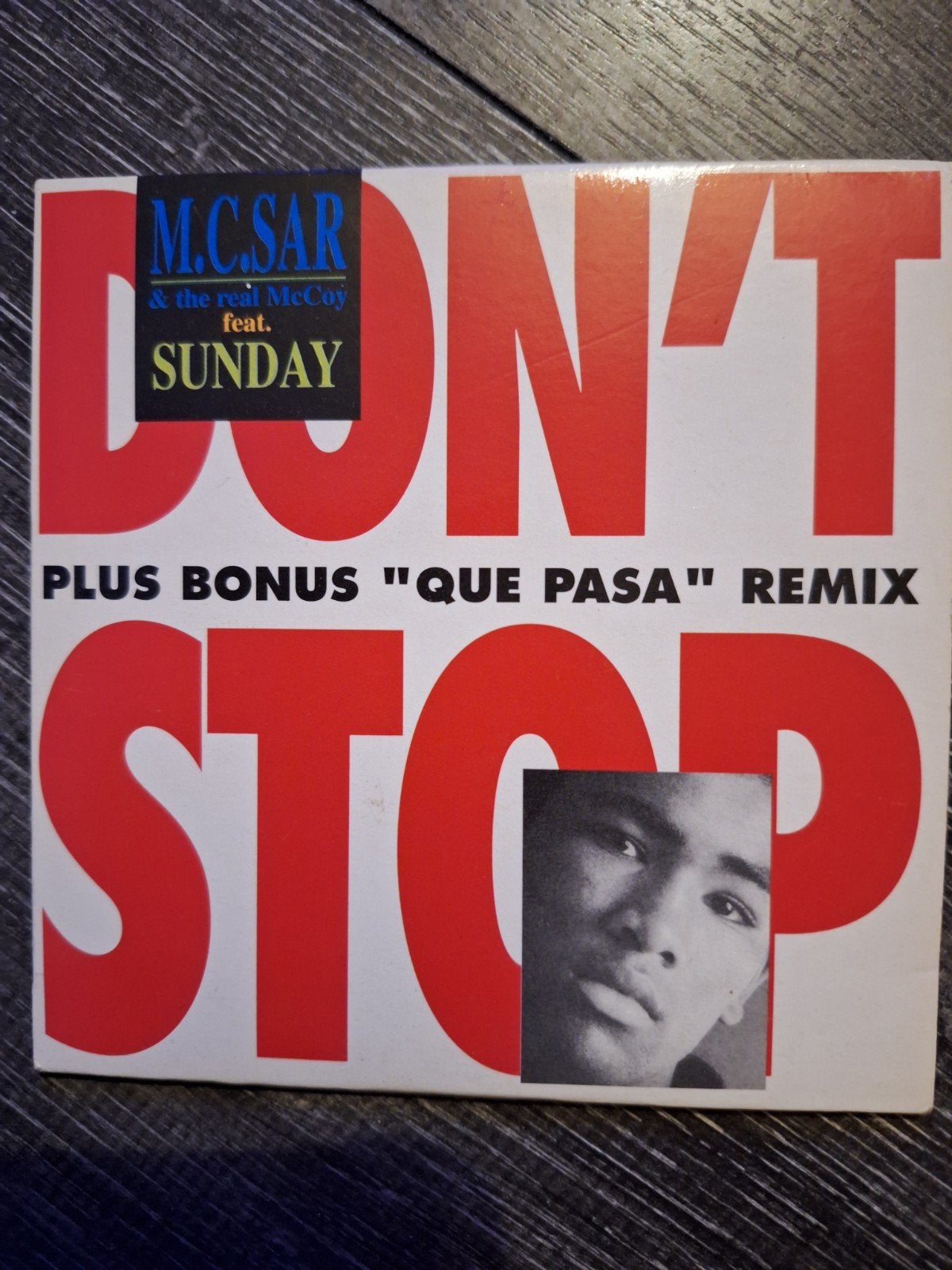 M.C. Sar & The Real McCoy - Don't Stop CD Single, Cd's en Dvd's, Ophalen of Verzenden, Gebruikt, Dance en House, Met bonustracks
