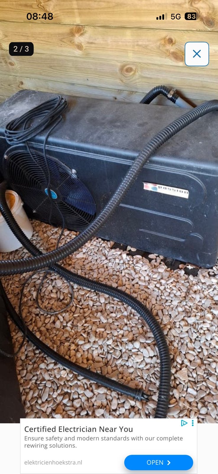 Passion Spas Inverter Zwembad Warmtepomp, Ophalen, Gebruikt, Overige typen