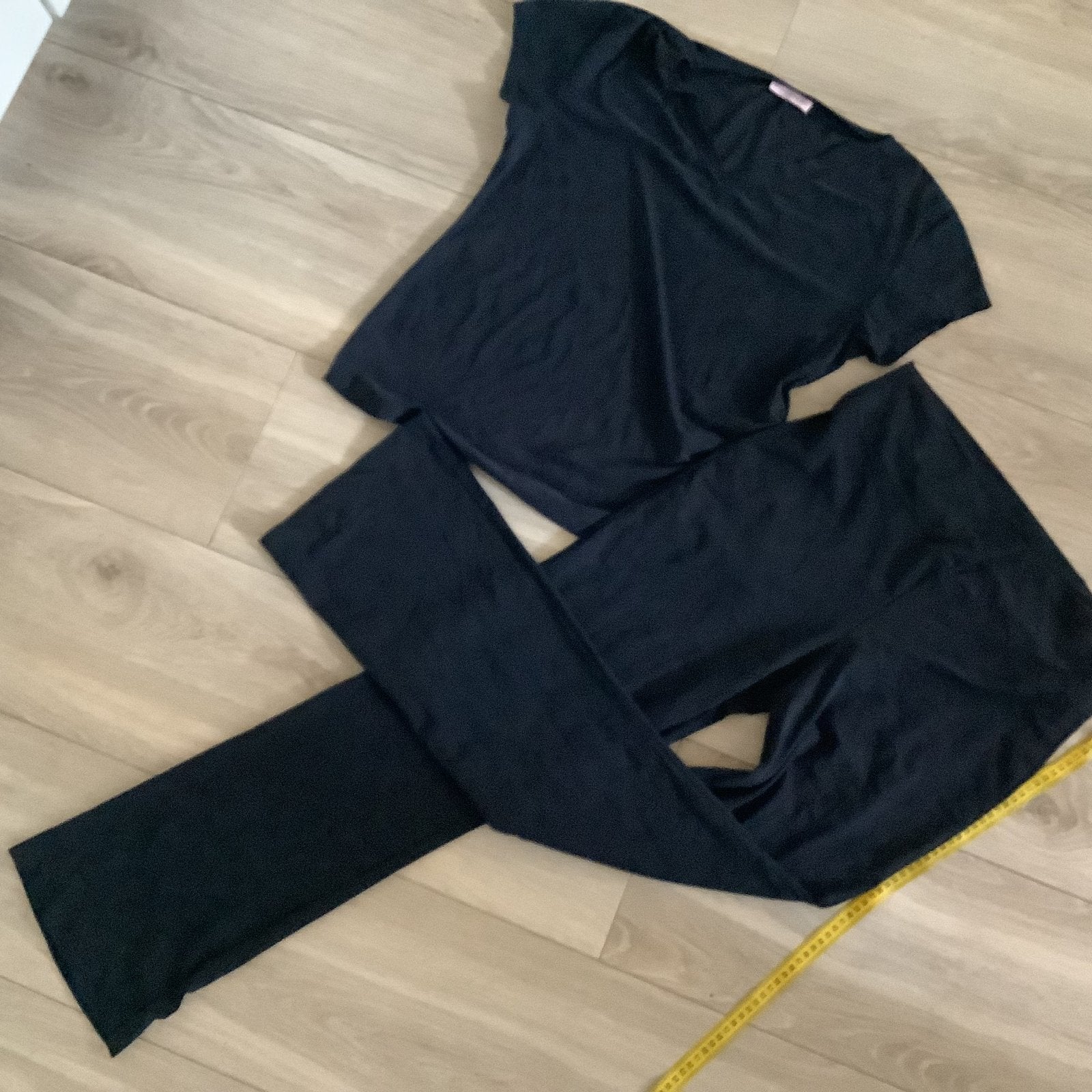 Studio Anneloes Travelstof Set Broek & Top Japan TKY, Ophalen of Verzenden, Gedragen, Maat 46/48 (XL) of groter, Blauw