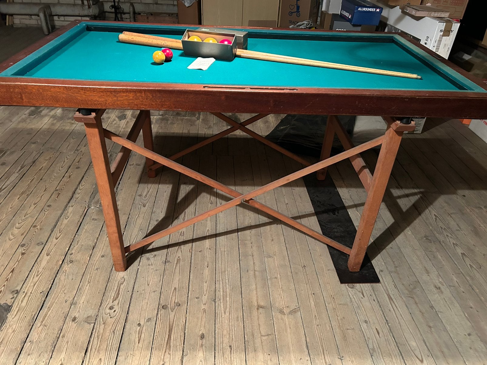Homas Carambole biljart 156 x 84,5 cm, Ophalen, Gebruikt, Biljarttafel