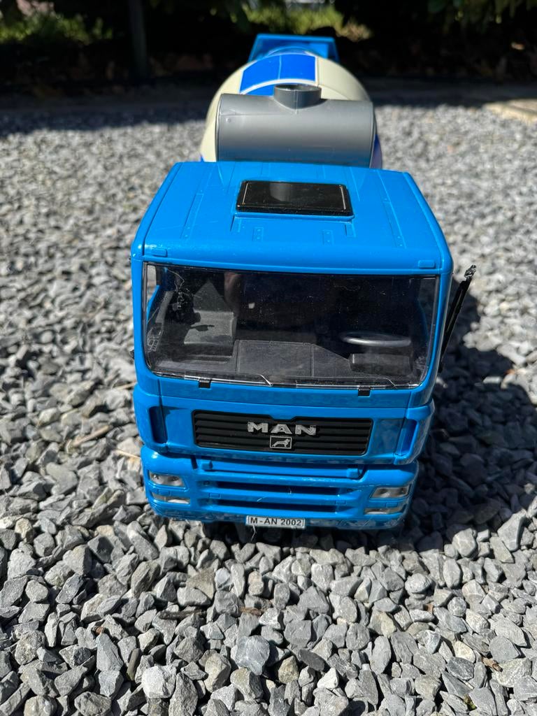 Bruder MAN betonmixer, Kinderen en Baby's, Speelgoed | Speelgoedvoertuigen, Ophalen of Verzenden, Gebruikt