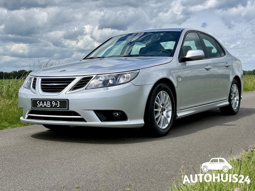 Saab 9-3 Sport Sedan 1.8t Linear MY2011 AUT|1-EIG|LEDER|XENO, 1998 cc, Gebruikt, Zwart, 4 cilinders
