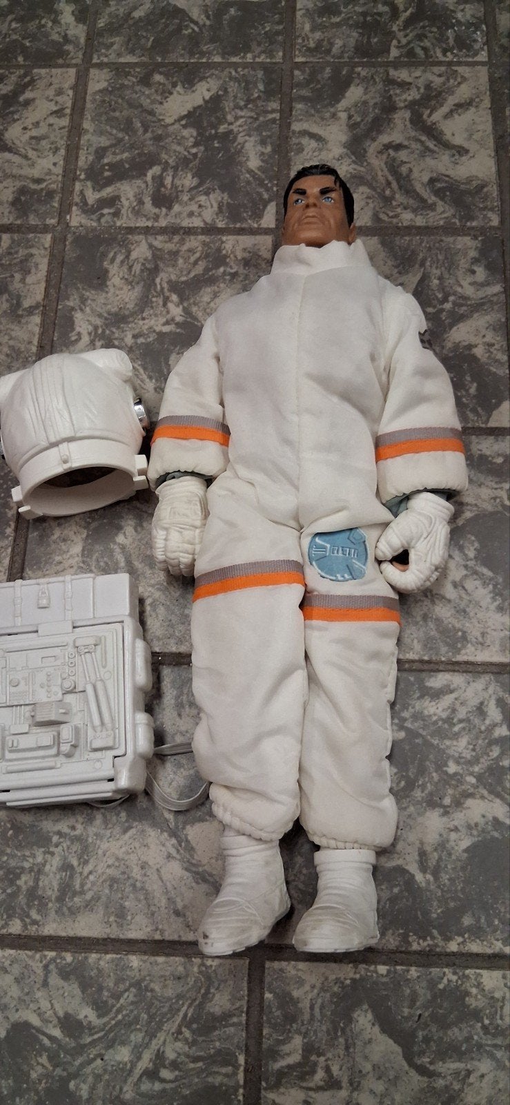 Vintage Action Man Astronaut Figuur met Accessoires, Ophalen of Verzenden, Gebruikt