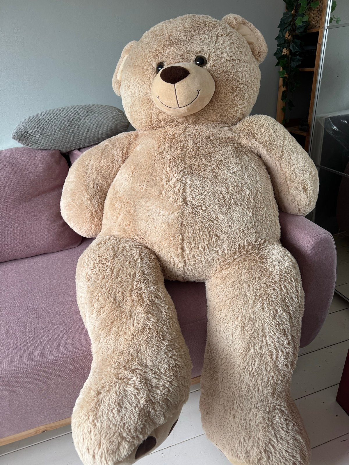 Hele grote knuffelbeer 1.40 m- alleen ophalen !!, Verzamelen, Beren en Cherished Teddies, Ophalen of Verzenden, Zo goed als nieuw