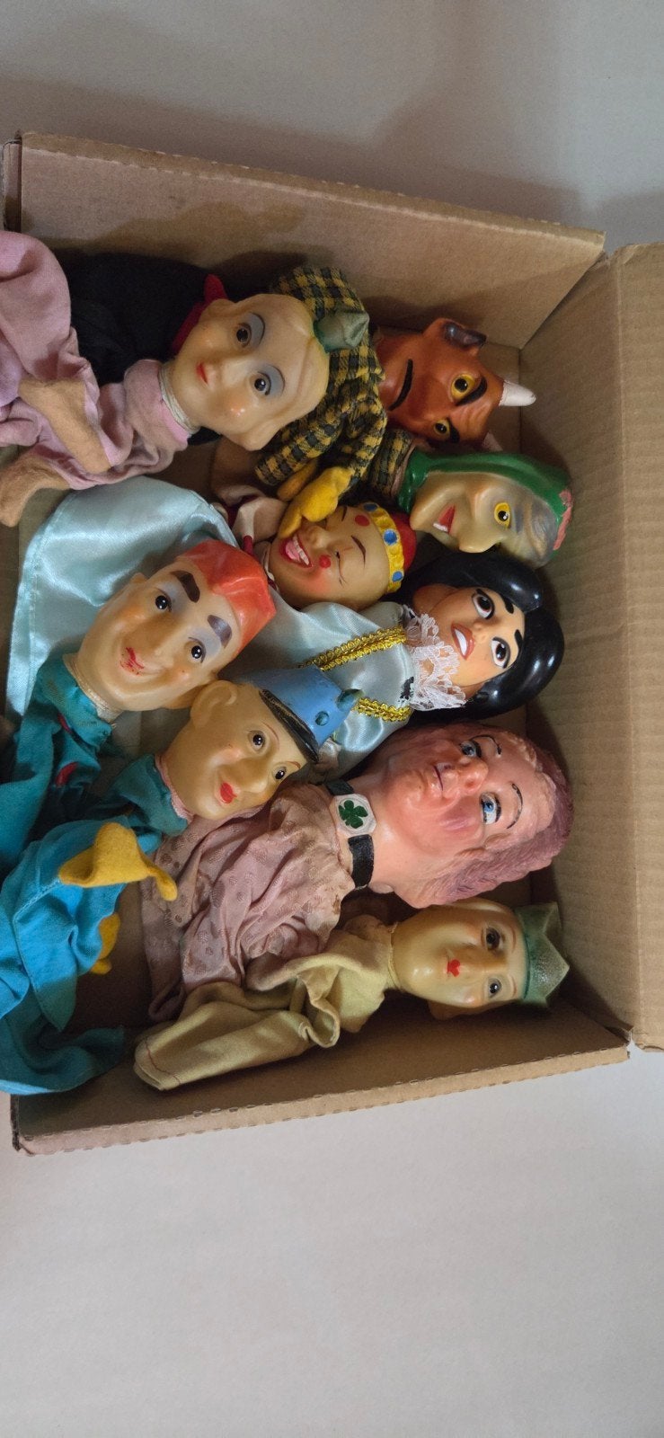Poppenkast Poppen van vroeger, Ophalen of Verzenden