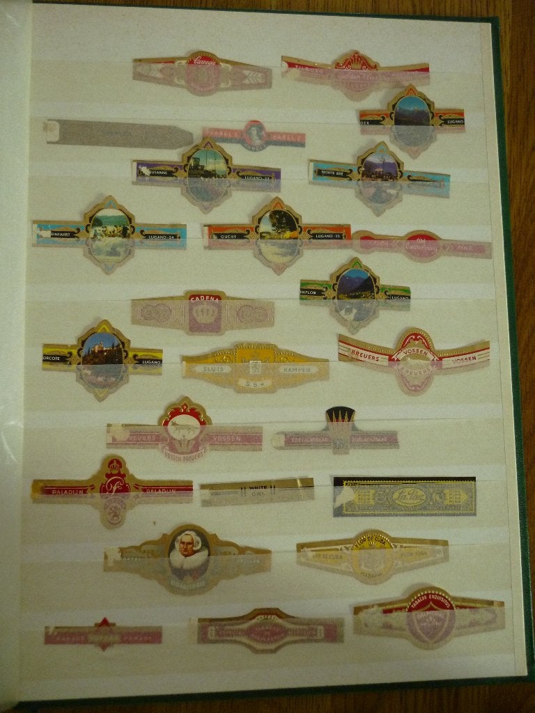 Kavel sigarenbandjes 25 stuks (402), Ophalen of Verzenden, Gebruikt, Sigarenbandjes