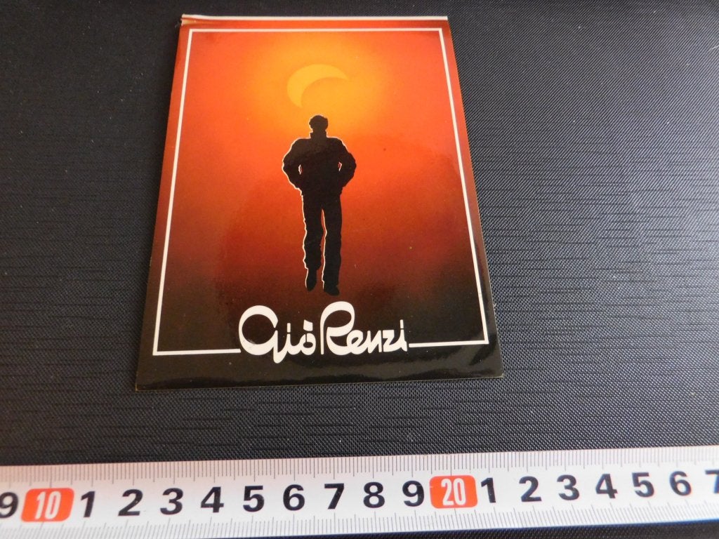 sticker Gio Renzi, Ophalen, Zo goed als nieuw
