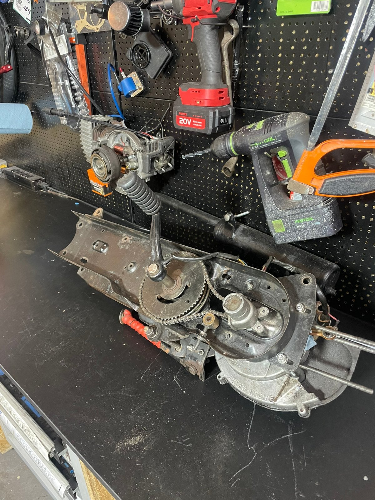 Vespa citta/si kickblok speedengine, Ophalen of Verzenden, Blok