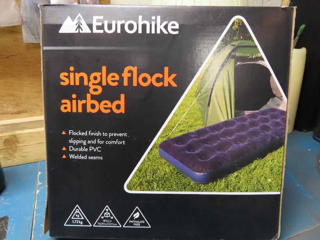 Luchtbedden plus 12 volt pomp, Ophalen of Verzenden, Nieuw, 1-persoons