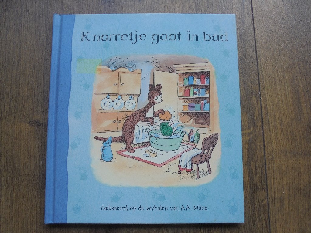 Knorretje gaat in bad/A.A.Milne, Boeken, Kinderboeken | Jeugd | onder 10 jaar, Zo goed als nieuw, Fictie algemeen, Ophalen of Verzenden