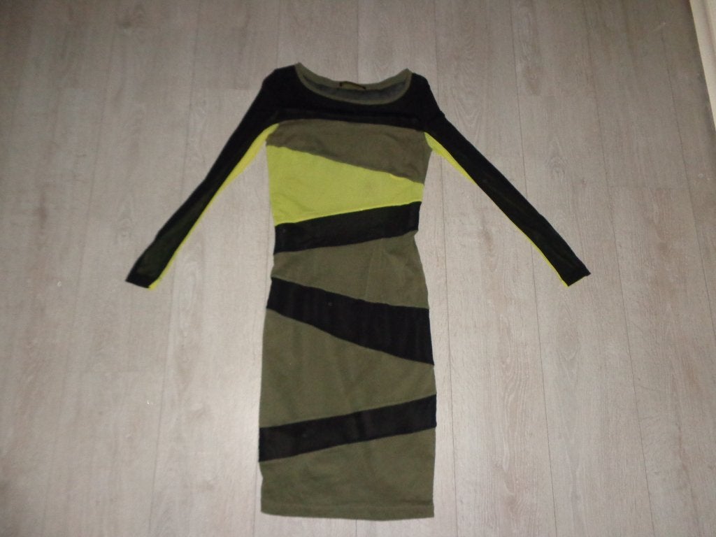 prachtige jurk van Supertrash, maat S, Meerkleurig, Ophalen of Verzenden, Maat 36 (S), Gedragen