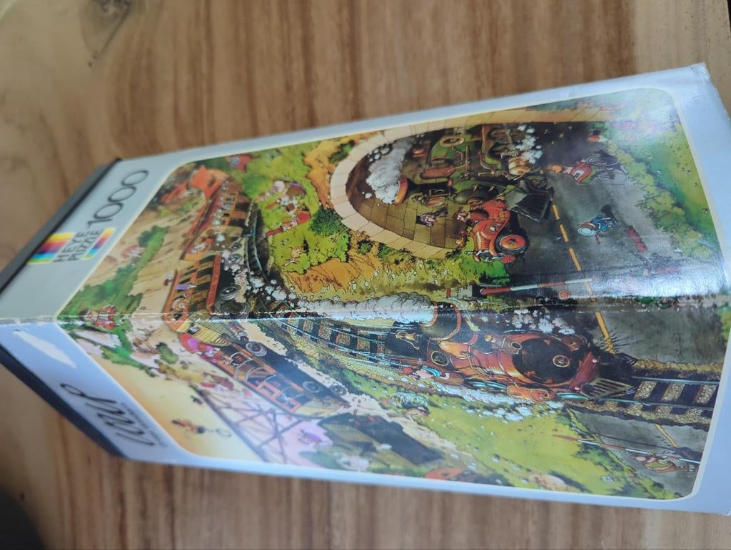 Heye Puzzle 1000 stukjes - Great Western, Hobby en Vrije tijd, Ophalen of Verzenden, 500 t/m 1500 stukjes, Gebruikt, Legpuzzel