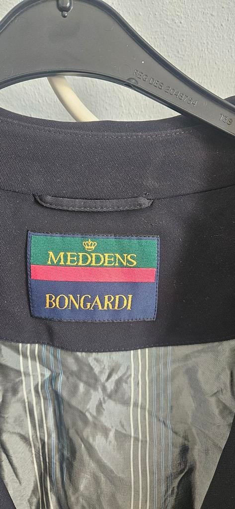 Meddens Bongardi Zwarte Jas - Maat 42/44 (L), Zwart, Maat 42/44 (L), Zo goed als nieuw, Meddens Bongardi