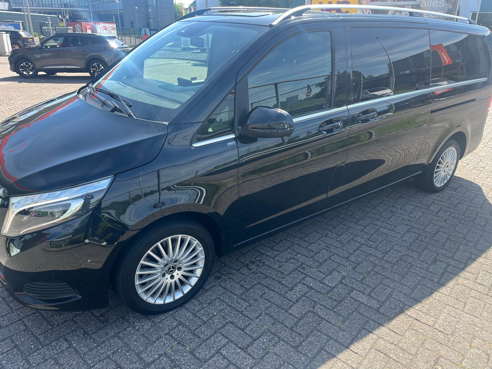 Mercedes-Benz V-Klasse 2.2 CDI V250 Extra Lang AUT 2018, Auto's, Mercedes-Benz, Automaat, Achterwielaandrijving, Zwart, Diesel