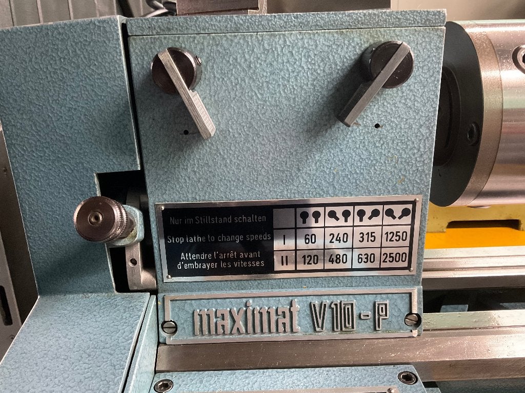 Emco Maximat V10-P, Ophalen, Gebruikt
