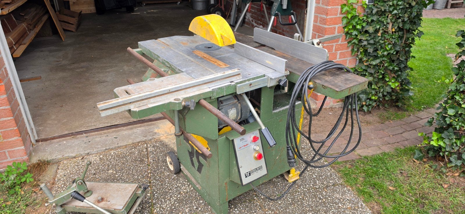 Nette Robland Combimachine 220V - Houtbewerking, Ophalen, Gebruikt, 70 mm of meer, 1200 watt of meer