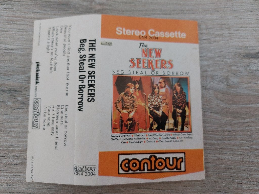 THE NEW SEEKERS - BEG STEAL OR BORROW (MC), 1 bandje, Ophalen of Verzenden, Zo goed als nieuw, Origineel