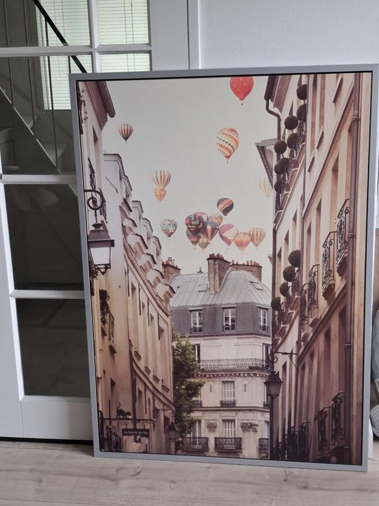 Ikea schilderij groot 140x100 cm. Romantische sfeer, Huis en Inrichting, Ophalen