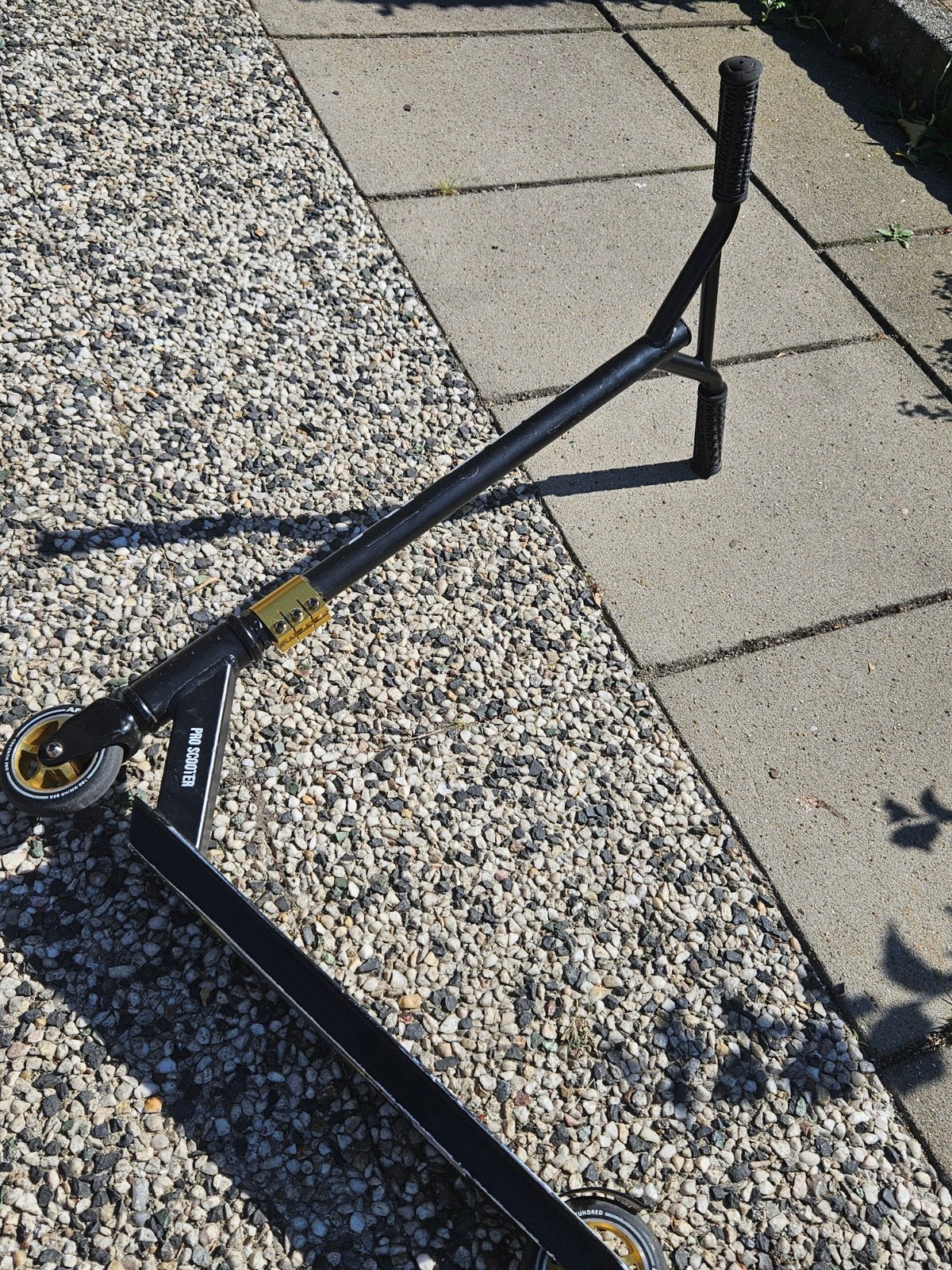 Apollo Stuntstep Pro Scooter - Zwart/Goud, Ophalen, Gebruikt, Gewone step, Apollo