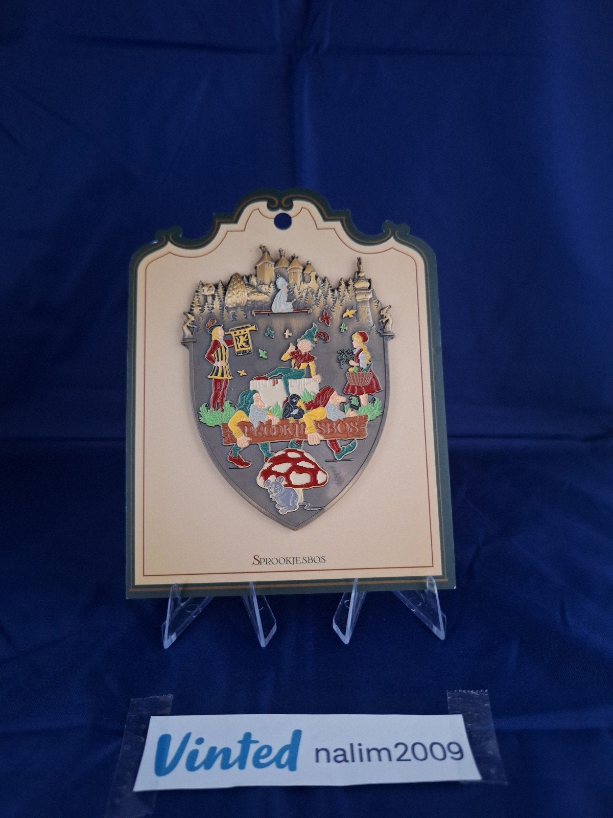 Reuze pin Efteling Sprookjesbos, Ophalen of Verzenden, Zo goed als nieuw, Button of Speldje