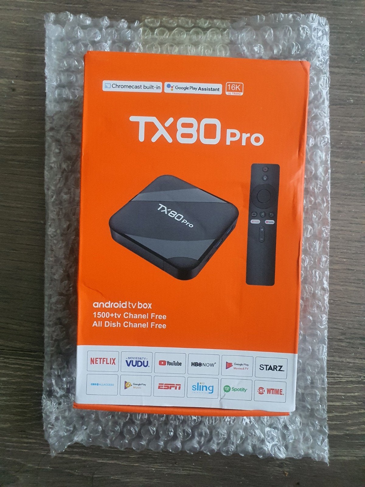Tk TX80 PRO Android 16 TV Box, Audio, Tv en Foto, Mediaspelers, Ophalen, Zo goed als nieuw