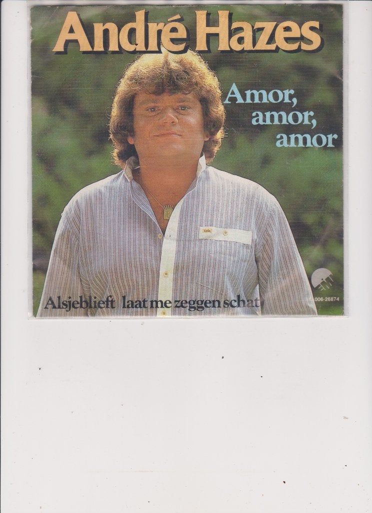 andre hazes, Ophalen of Verzenden, Gebruikt, 7 inch, Levenslied of Smartlap