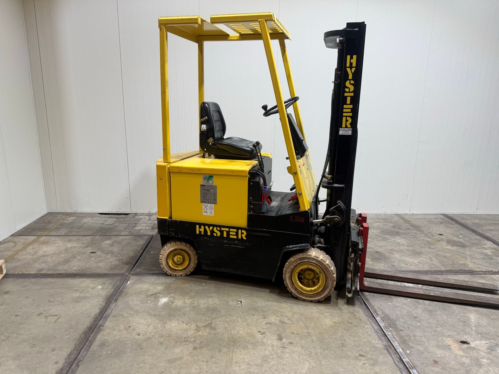 Hyster J1.50XL Elektrische Heftruck - 1995, 1000 tot 2000 kg, Ophalen, Elektrisch, Heftruck