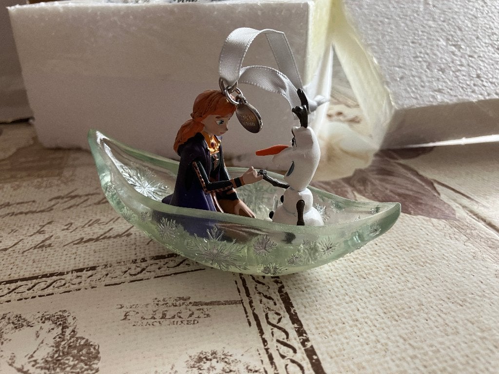 Disney Frozen ornament - Anna & olaf, Verzamelen, Ophalen of Verzenden, Overige figuren, Zo goed als nieuw, Beeldje of Figuurtje