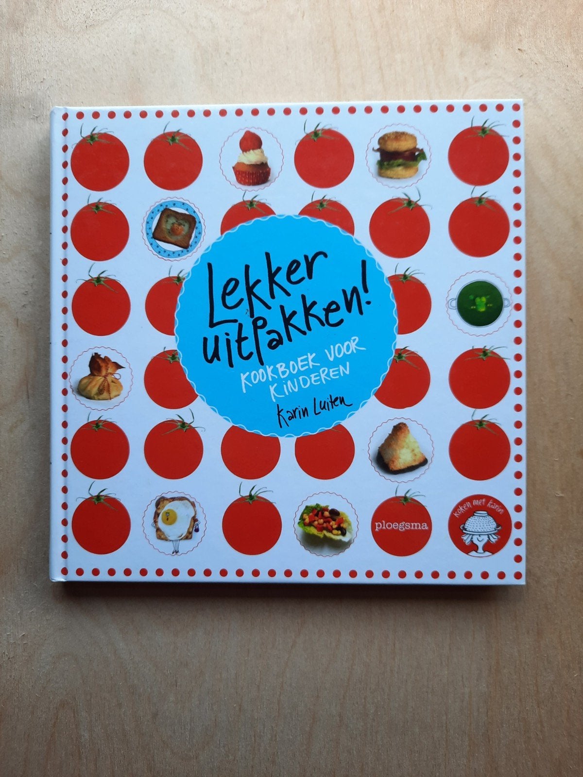 Lekker uitpakken! Kookboek voor kinderen - Karin Luiten, Ophalen of Verzenden, Zo goed als nieuw, Karin Luiten
