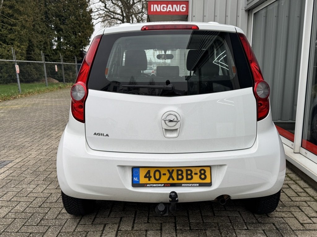 Opel Agila 1.2 Edition | TREKHAAK | AIRCO | NAP | (bj 2012), Auto's, Opel, 4 cilinders, 965 kg, Wit, Origineel Nederlands