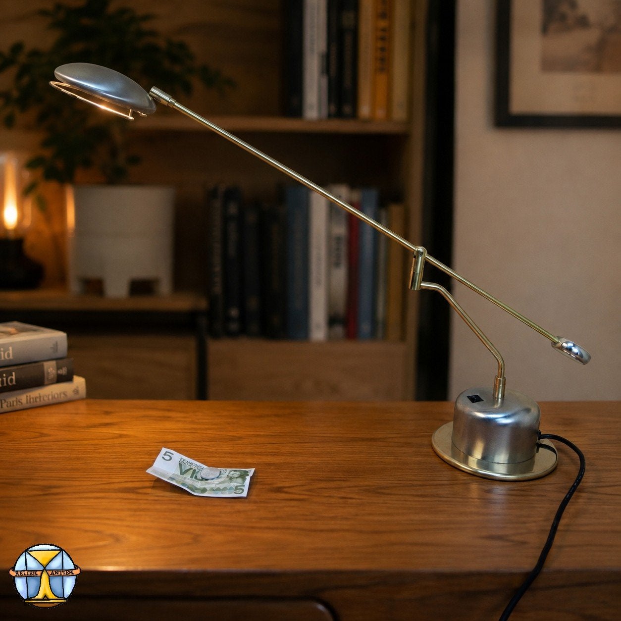 Vintage Mors International MRS V 290 balans bureaulamp (80s), ., Mors International, Ophalen of Verzenden, Zo goed als nieuw