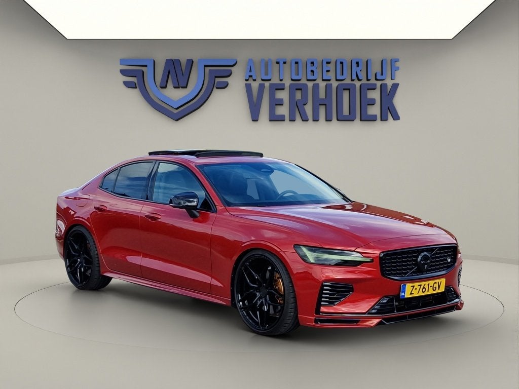 Volvo S60 T8 Ultimate Dark 455 PK HEICO - Bowers - Orrefors, Automaat, 12 maanden, Gebruikt, Euro 6