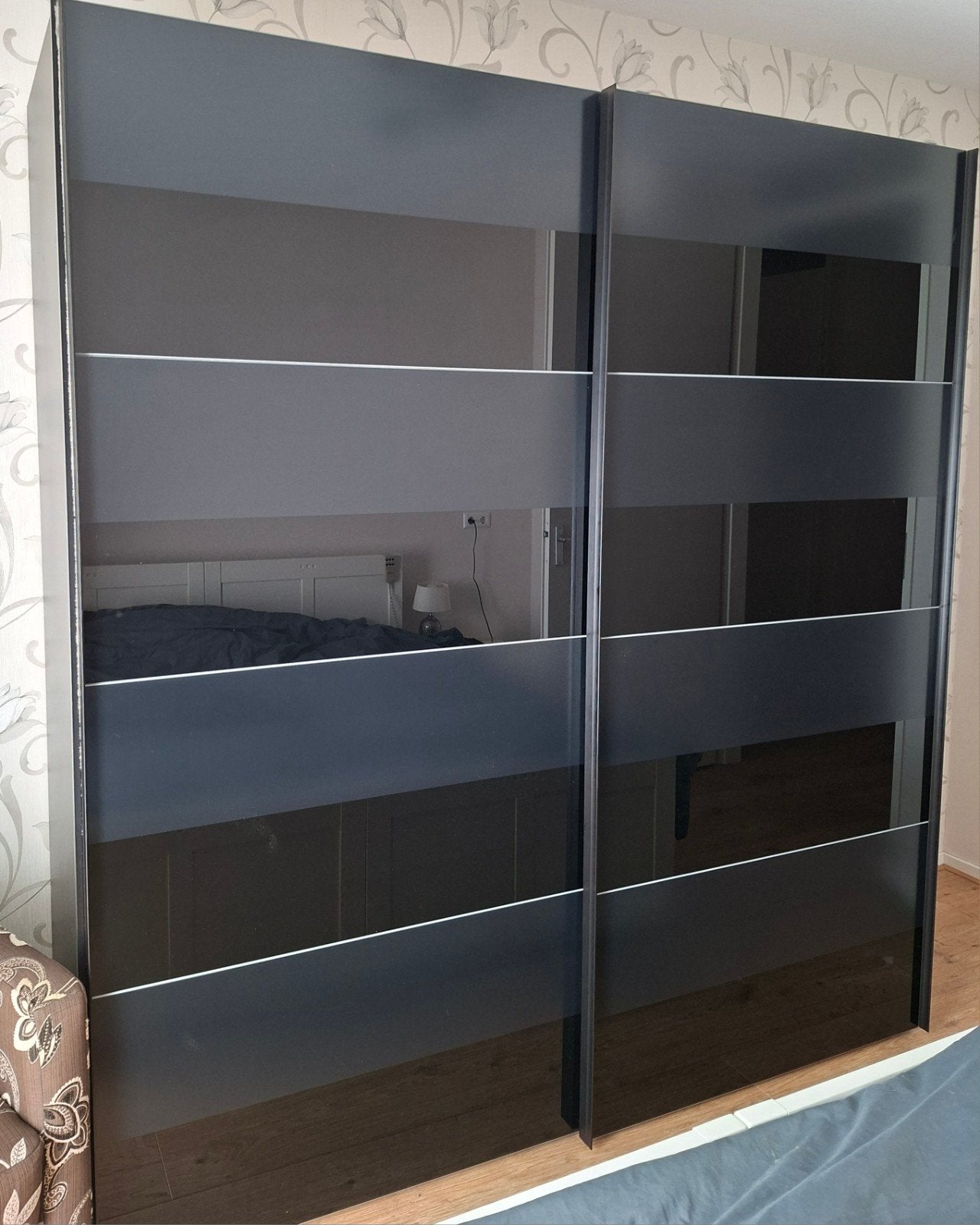 Luxe Zweefdeurkast / Kledingkast (ZGAN), Huis en Inrichting, Kasten | Kledingkasten, Ophalen, Zo goed als nieuw, 50 tot 75 cm