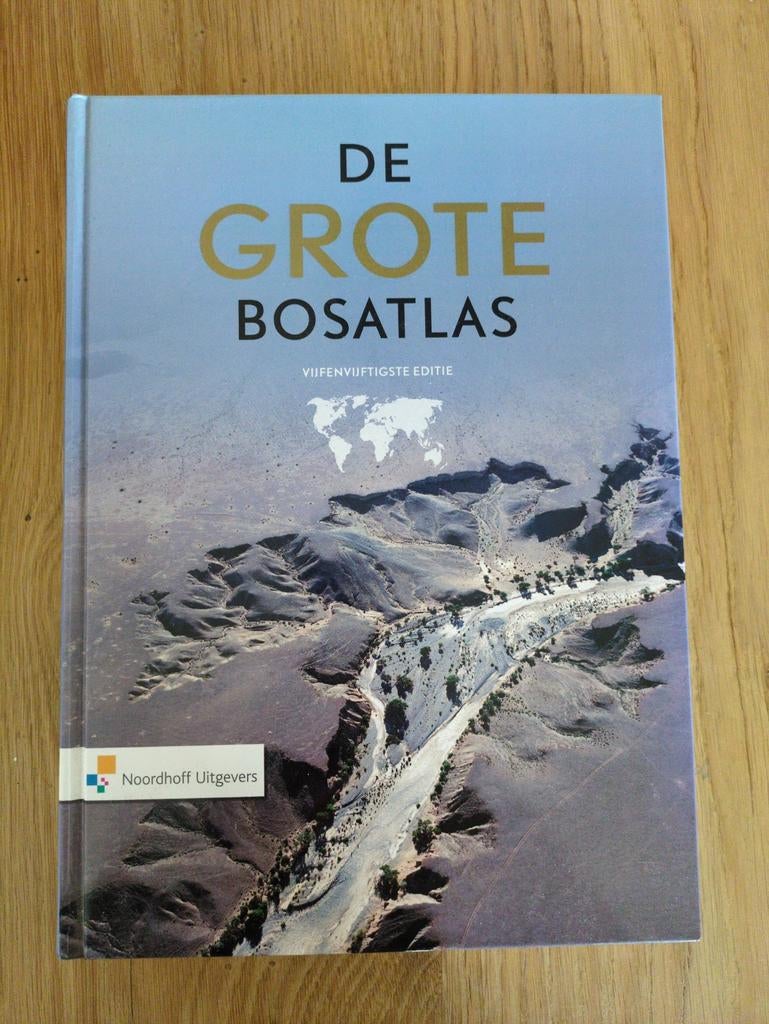 De Grote Bosatlas, Vijfenvijftigste Editie, Boeken, Bosatlas, 2000 tot heden, Ophalen of Verzenden, Zo goed als nieuw