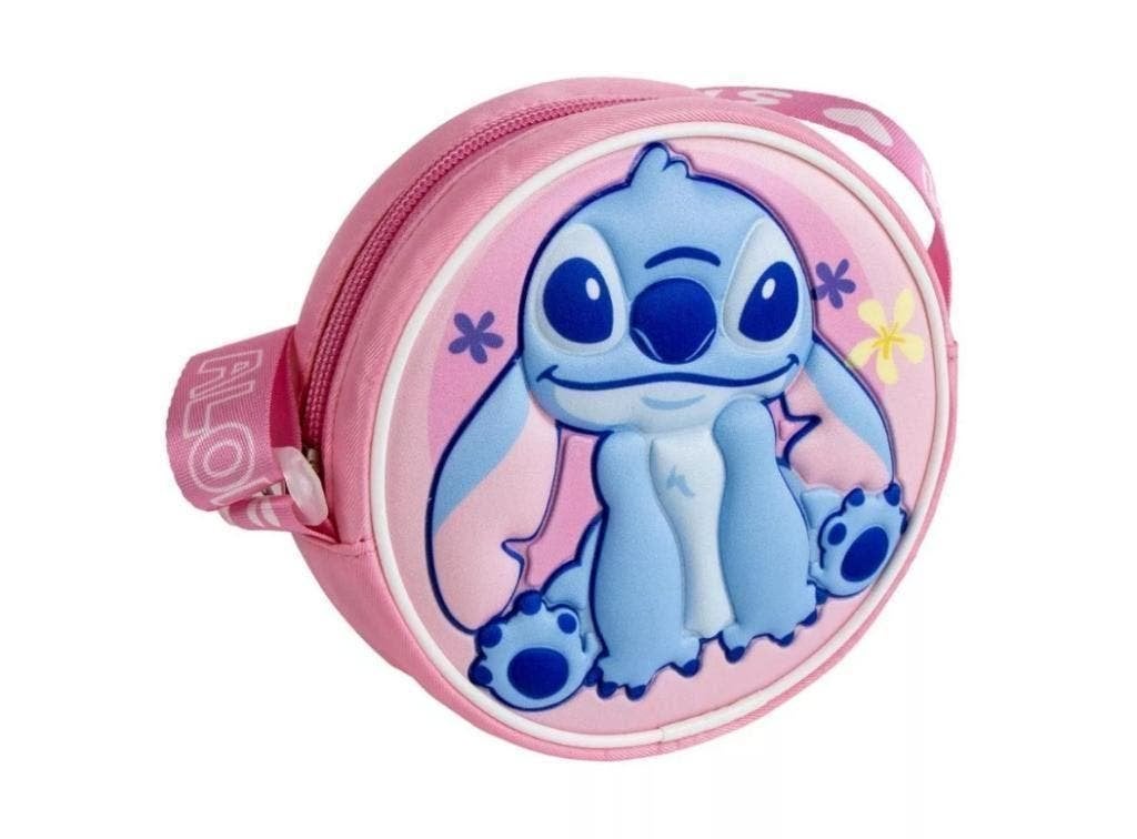Stitch 3D Schoudertas Roze - Disney Tasje, Kinderen en Baby's, Kindermode-accessoires, Stitch, Nieuw, Ophalen of Verzenden, Nvt