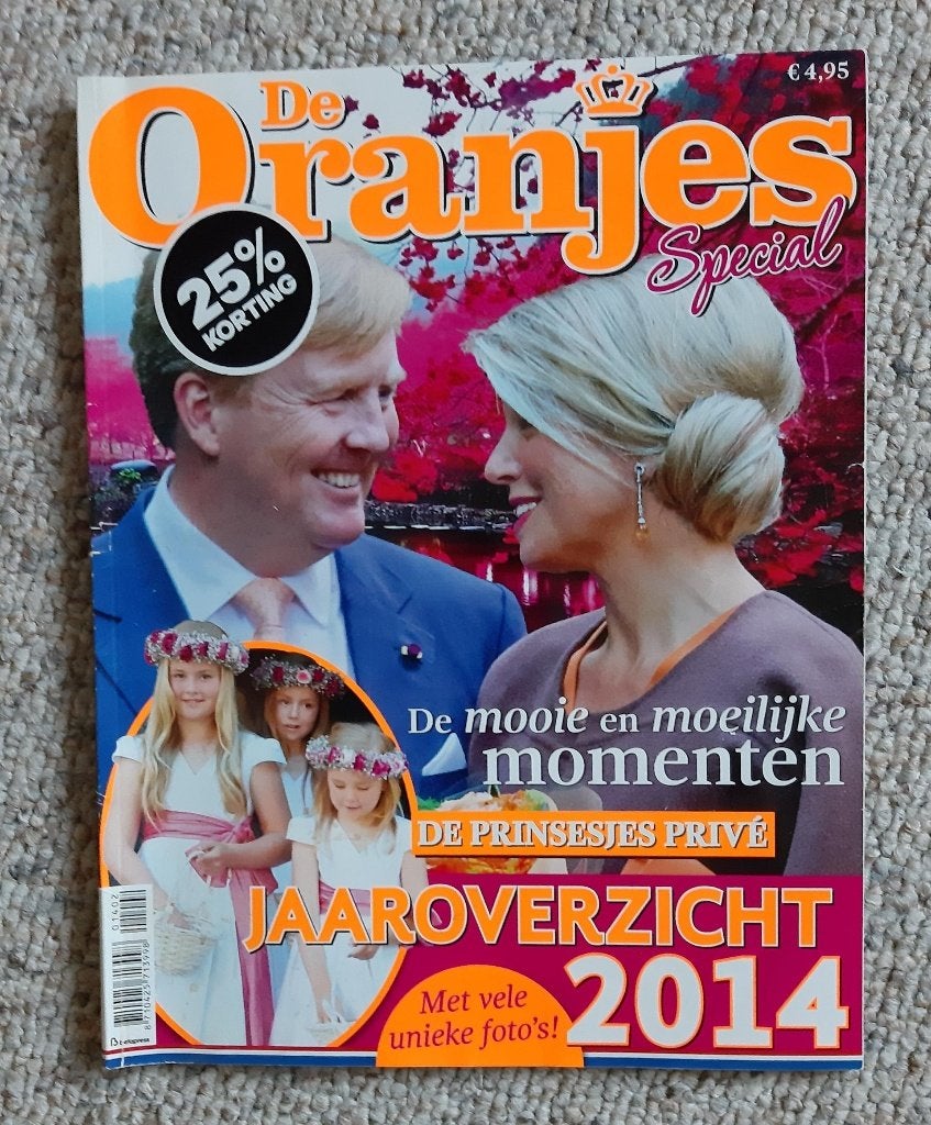 De Oranjes - Jaaroverzicht 2014, Ophalen, Zo goed als nieuw, Tijdschrift of Boek