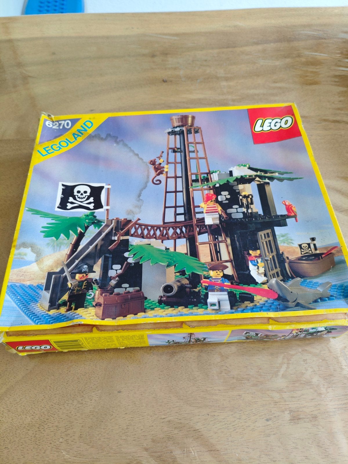 Lego 6270 Forbidden Island met doos en instructies, Lego, Zo goed als nieuw, Compleet, Complete set