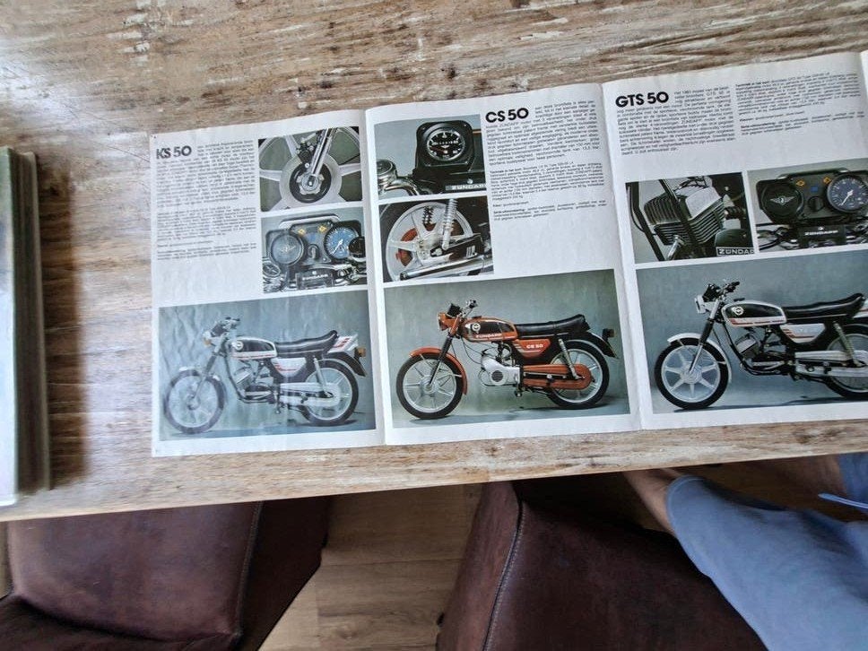 Zundapp sprinter folder origineel hai, Ophalen of Verzenden