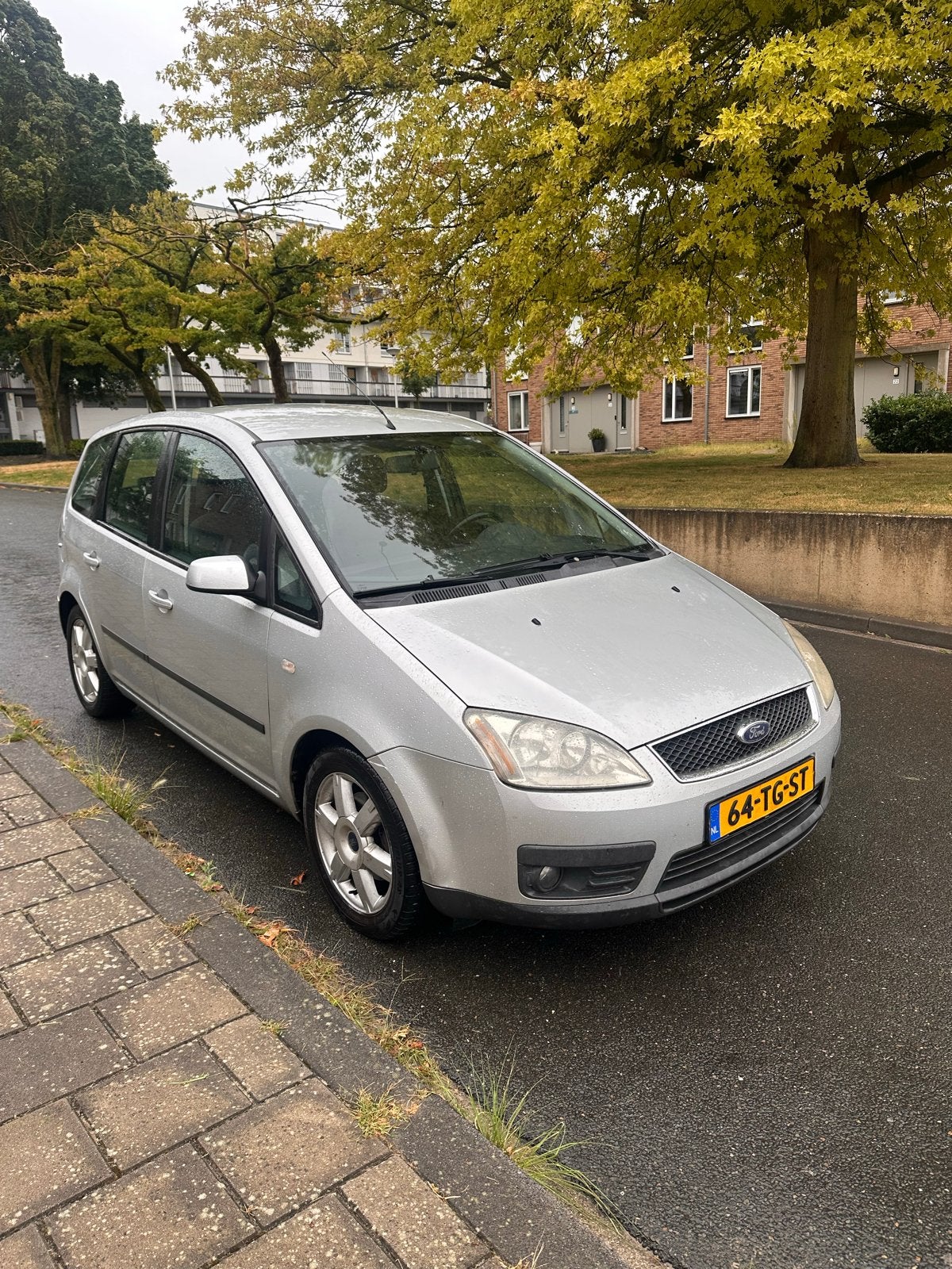 Ford C-Max 1.6 74KW 2006 Grijs, Voorwielaandrijving, 1596 cc, 4 cilinders, 100 pk