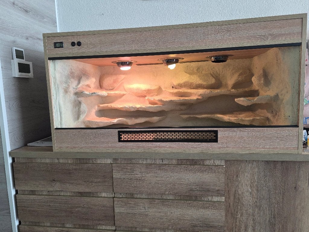 Terrarium 120x60x60, Ophalen, Gebruikt, Terrarium of Paludarium