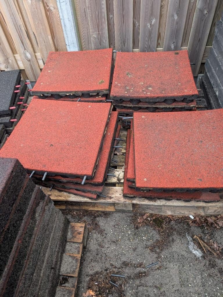 Rubberen tegels, stalmatten 50x50x6,5cm, ., ., ., Weidegang