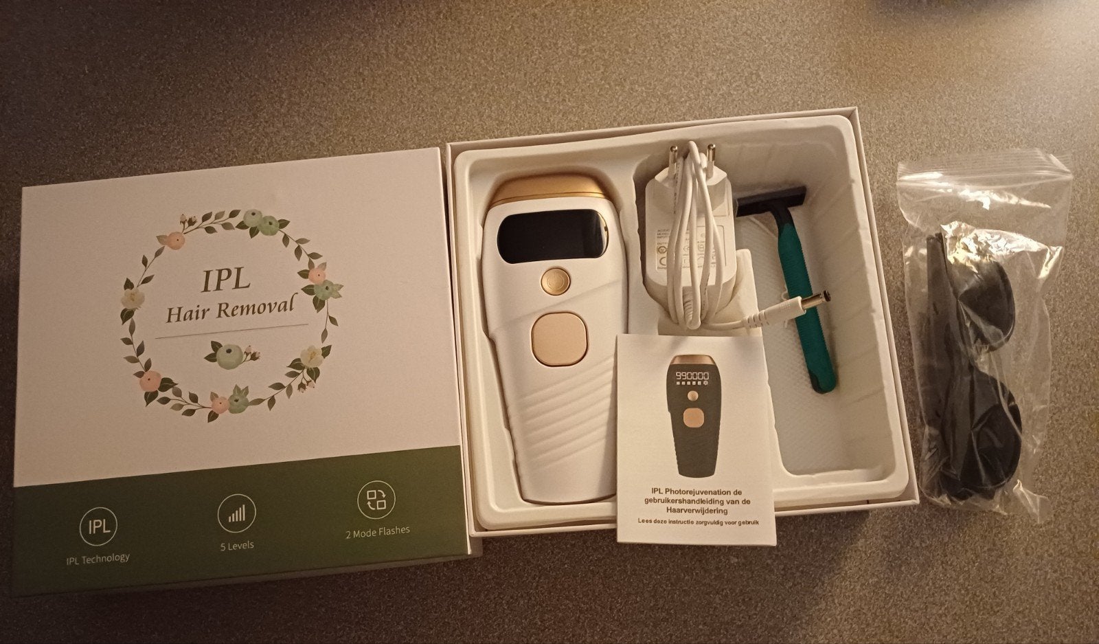 Life Supply IPL Laser Ontharingsapparaat ZGAN, Sieraden, Tassen en Uiterlijk, Uiterlijk | Lichaamsverzorging, Zo goed als nieuw