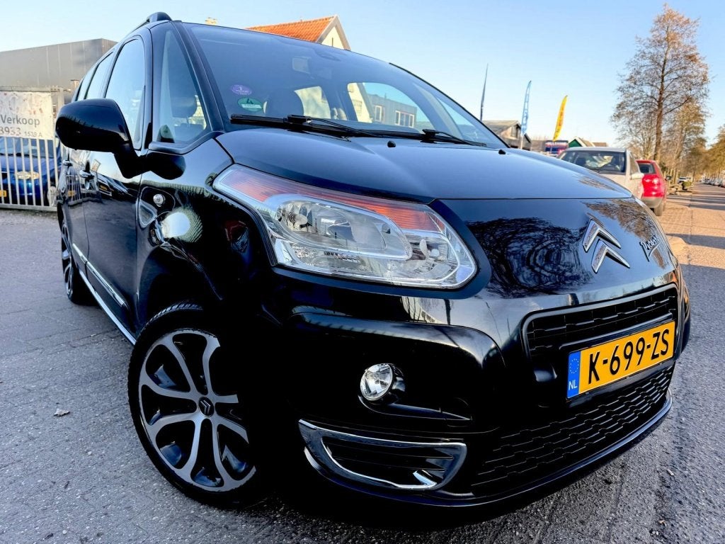 Citroën C3 Picasso 1.6 VTi Exclusive (bj 2010), Voorwielaandrijving, Euro 5, Gebruikt, Zwart