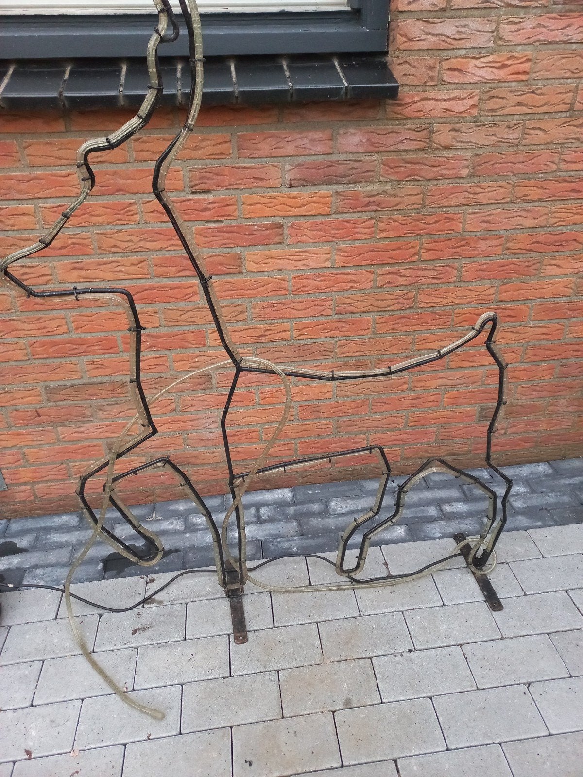 Hert voor in de tuin met verlichting, Diversen, Kerst, Ophalen