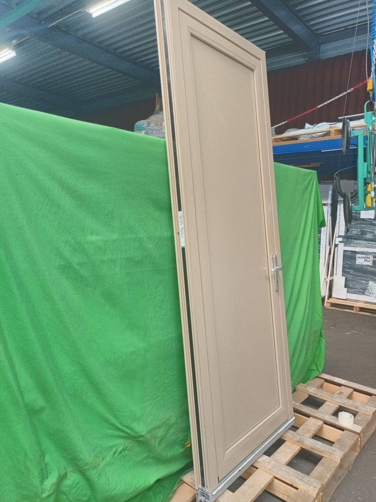 Aluminium Buitendeur volpaneel b102 x h253,6 cm Goud -2623-, 215 cm of meer, Niet ingevuld, Ophalen of Verzenden, Metaal