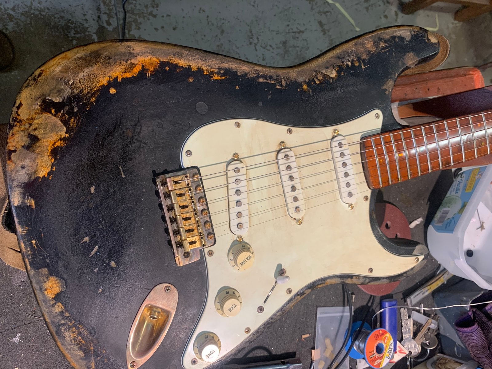 stratocasters en telecasters, Ophalen of Verzenden, Zo goed als nieuw, Solid body, Overige merken