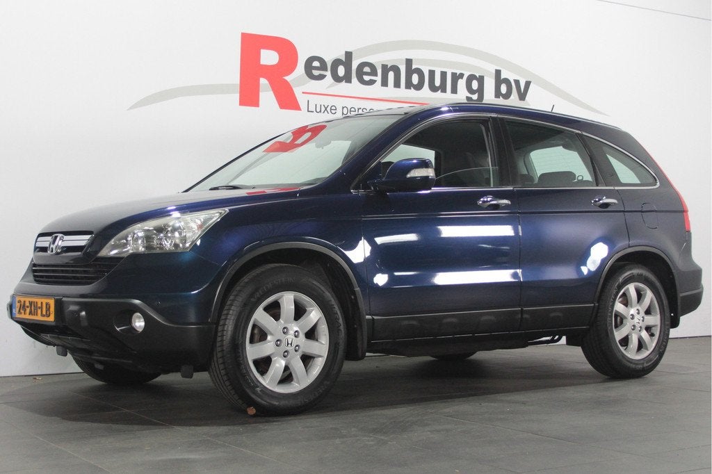 Honda CR-V 2.0i Elegance 4x4 - Automaat - Airco / Stuurbed /, Auto's, Honda, Automaat, Gebruikt, 150 pk, Blauw