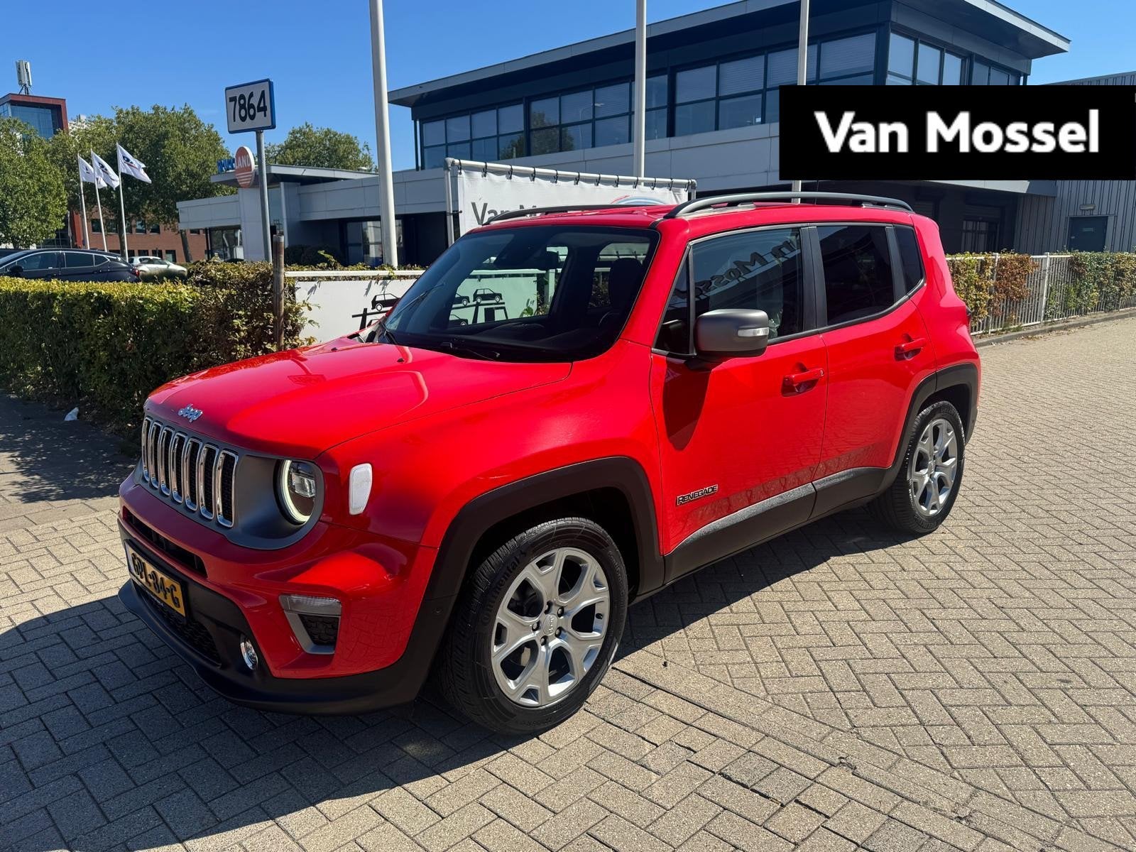 Jeep Renegade 1.3T Freedom Automaat! | Achteruitrijcamera |, Auto's, Gebruikt, 4 cilinders, Leder, Bedrijf