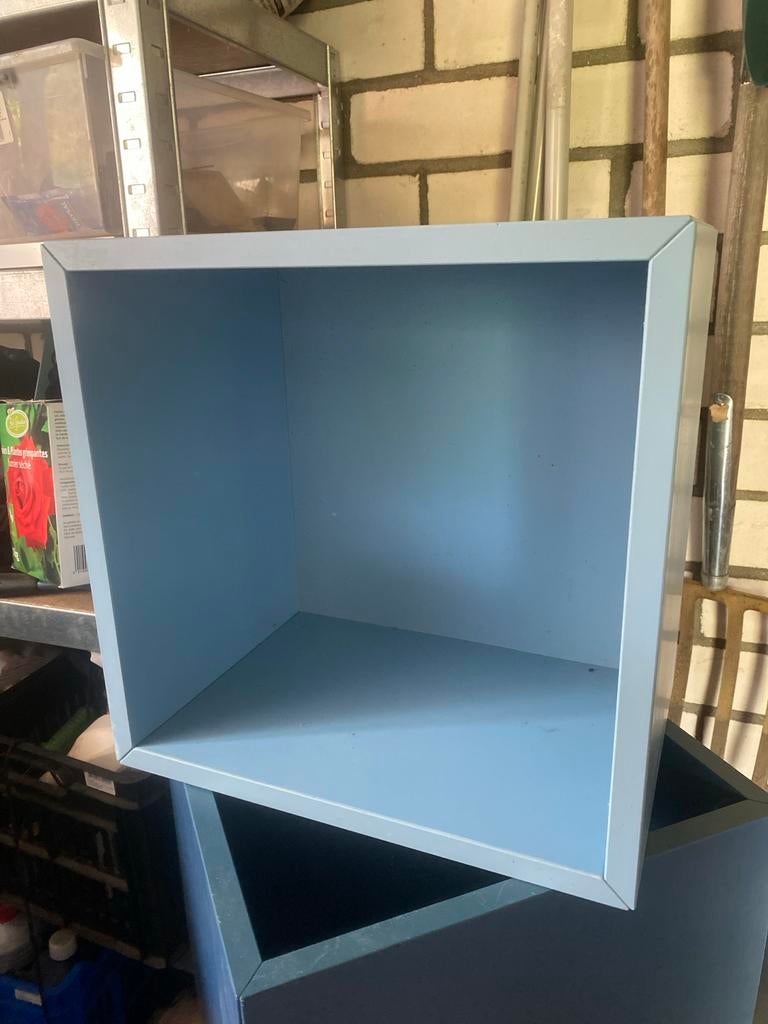 IKEA Eket kastje lichtblauw - perfect voor opslag, Ophalen, Zo goed als nieuw